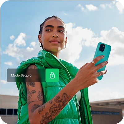 Ative o modo seguro e deixe seu celular protegido