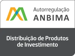 Logotipo Autorregulação ANBIMA - Adesão provisória Distribuição de Produtos de Investimento