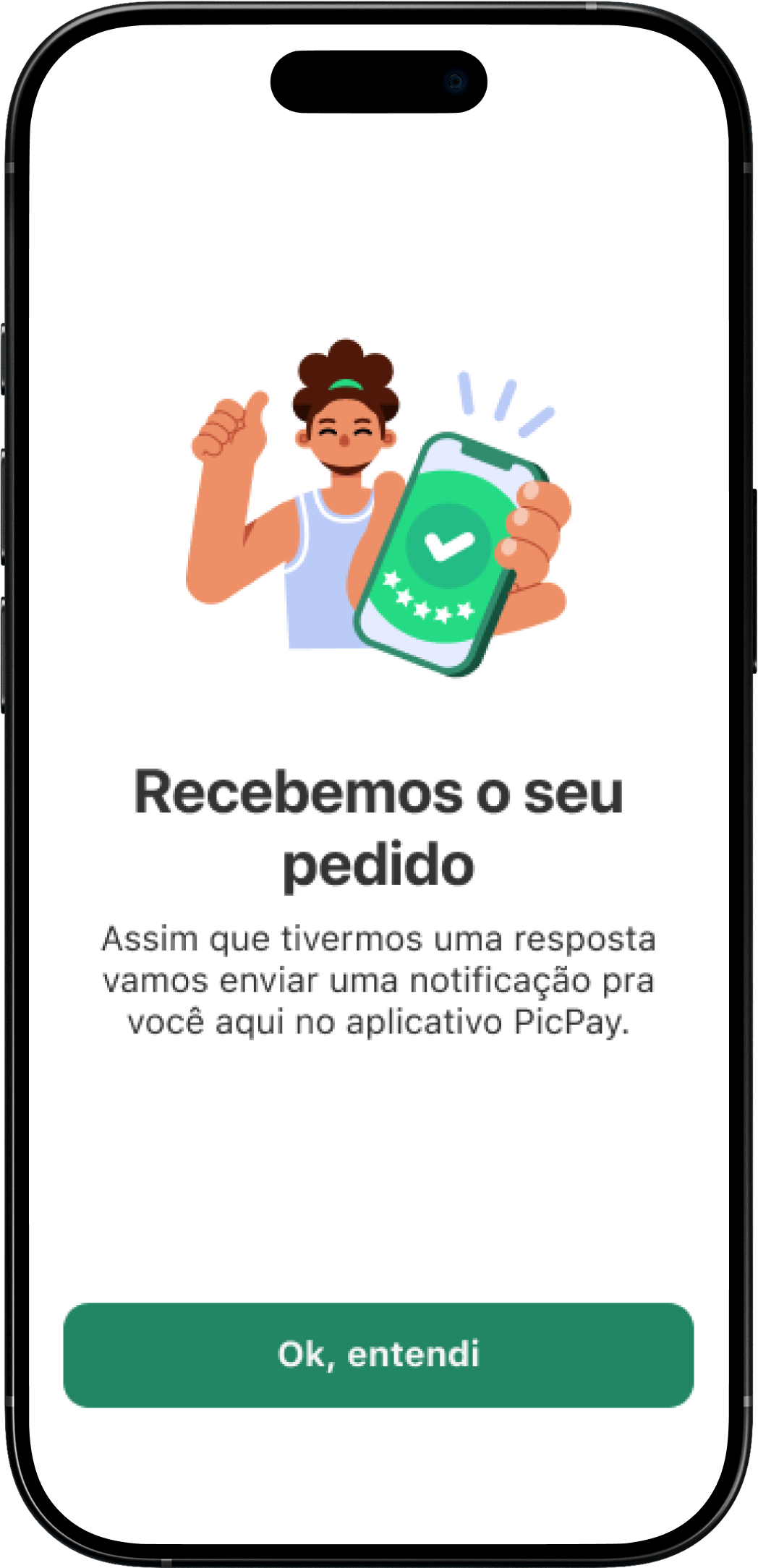 Tela confirme o endereço